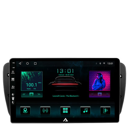 Navigatie Seat Ibiza (2009-2013), Android, A-Octacore / 4GB RAM + 64GB ROM, 9 Inch - AD-BGA9004+AD-BGRKIT049