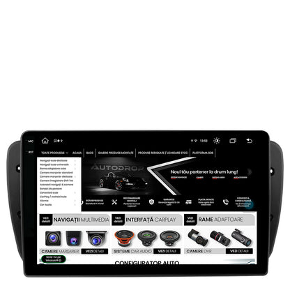 Navigatie Seat Ibiza (2009-2013), Android, V-Octacore / 4GB RAM + 64GB ROM, 9.5 Inch - AD-BGV9004+AD-BGRKIT049