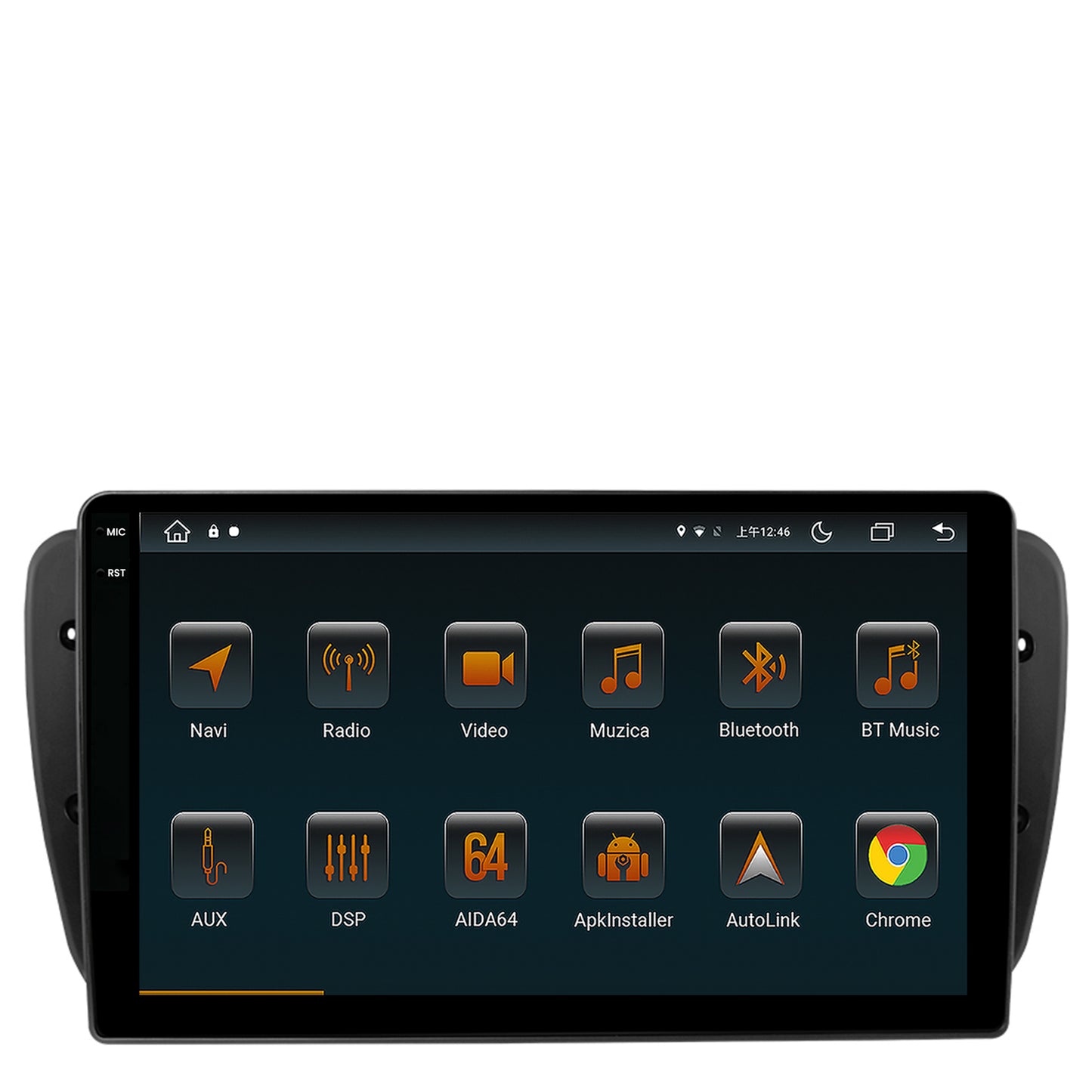 Navigatie Seat Ibiza (2009-2013), Android, V-Octacore / 4GB RAM + 64GB ROM, 9.5 Inch - AD-BGV9004+AD-BGRKIT049