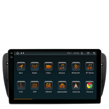 Navigatie Seat Ibiza (2009-2013), Android, V-Octacore / 4GB RAM + 64GB ROM, 9.5 Inch - AD-BGV9004+AD-BGRKIT049
