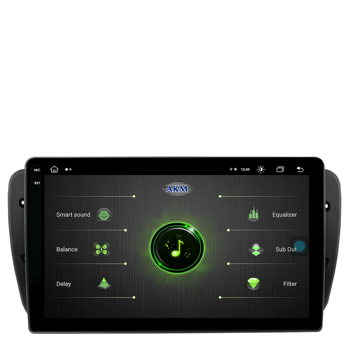 Navigatie Seat Ibiza (2009-2013), Android, X-Octacore / 8GB RAM + 256GB ROM, 9.5 Inch - AD-BGX9008+AD-BGRKIT049