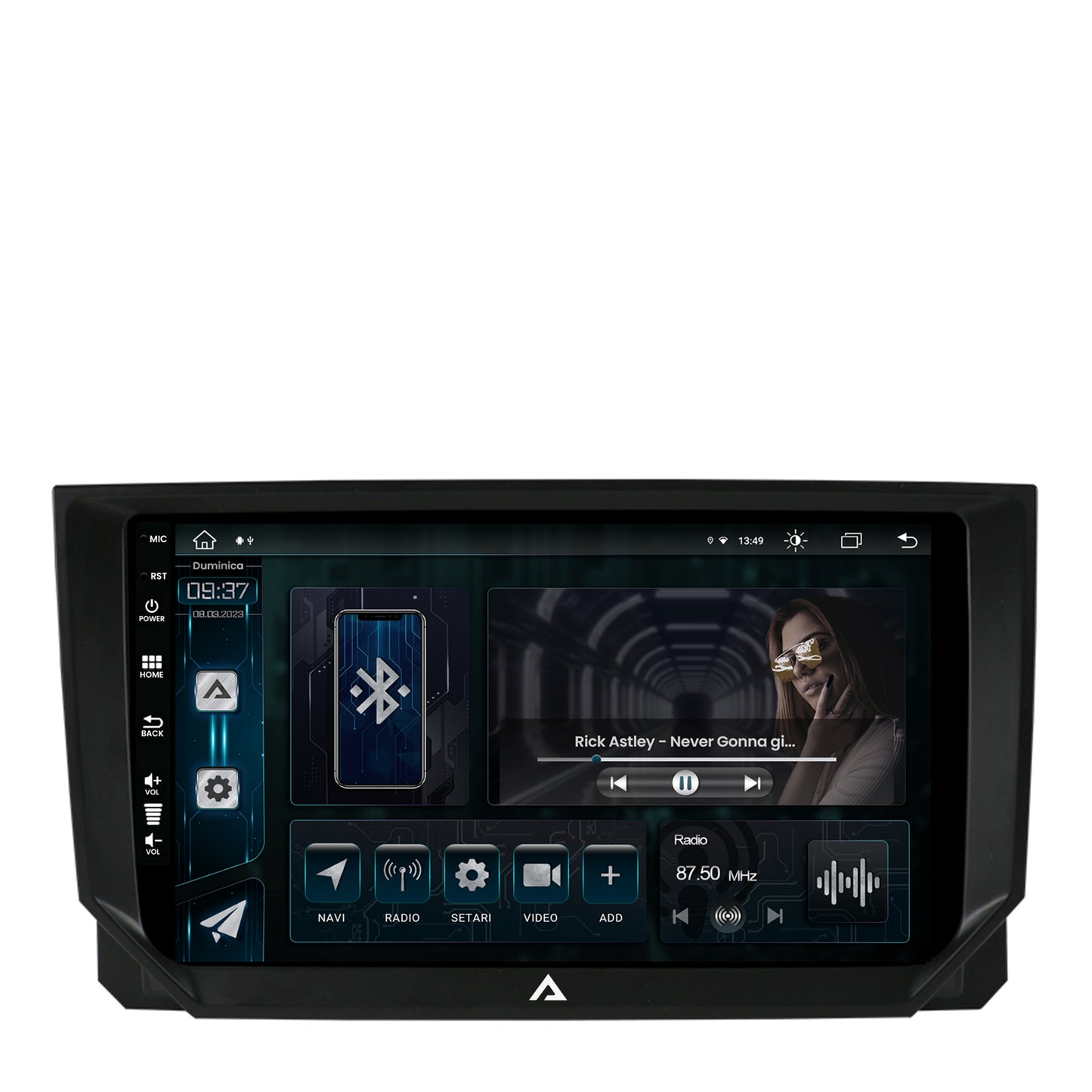 Navigatie Seat Ibiza / Arona (2017-2021), Android, Z-Octacore / 8GB RAM + 256GB ROM, 9 Inch - AD-BGZ9008+AD-BGRKIT045