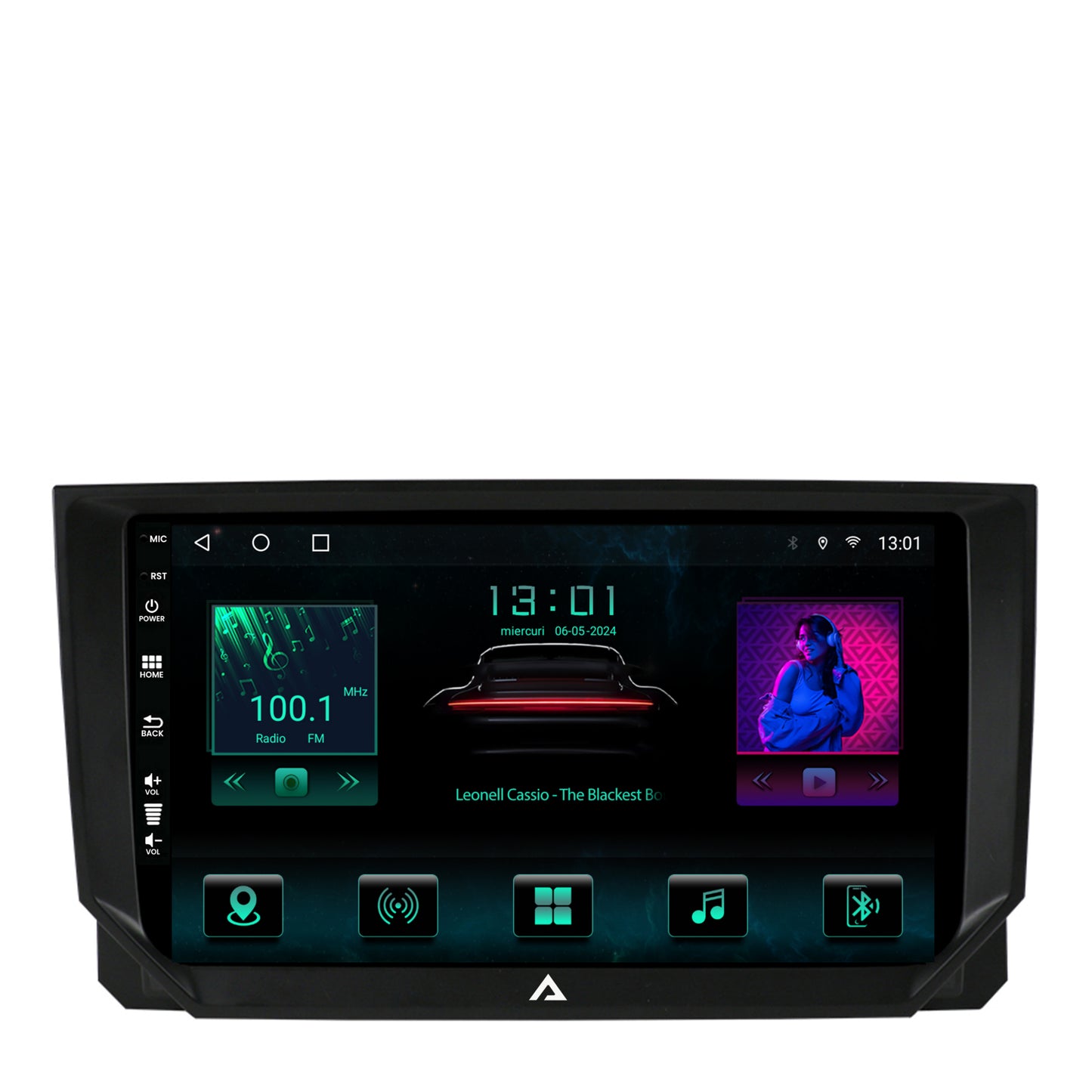 Navigatie Seat Ibiza / Arona (2017-2021), Android, A-Octacore / 4GB RAM + 64GB ROM, 9 Inch - AD-BGA9004+AD-BGRKIT045