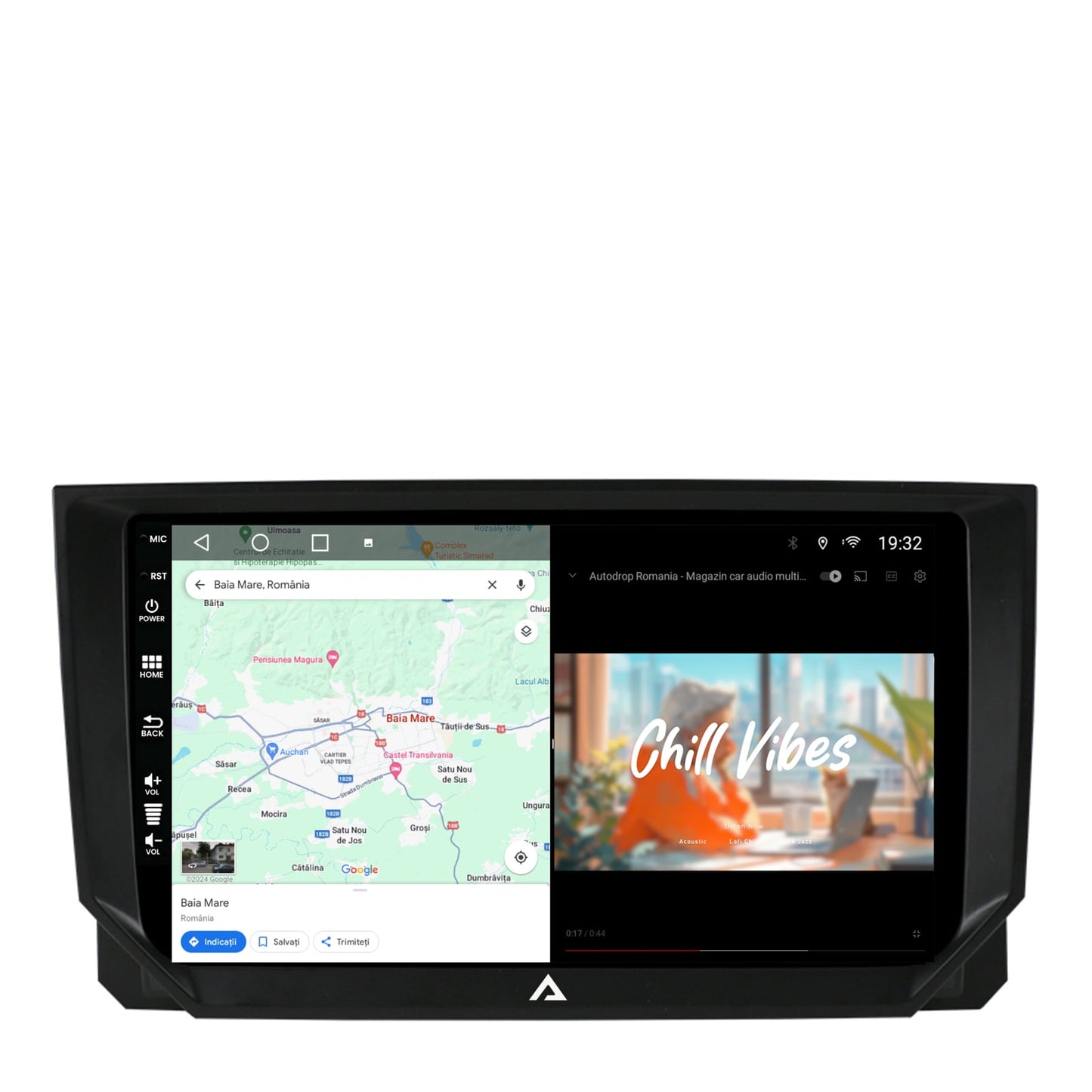 Navigatie Seat Ibiza / Arona (2017-2021), Android, A-Octacore / 4GB RAM + 64GB ROM, 9 Inch - AD-BGA9004+AD-BGRKIT045