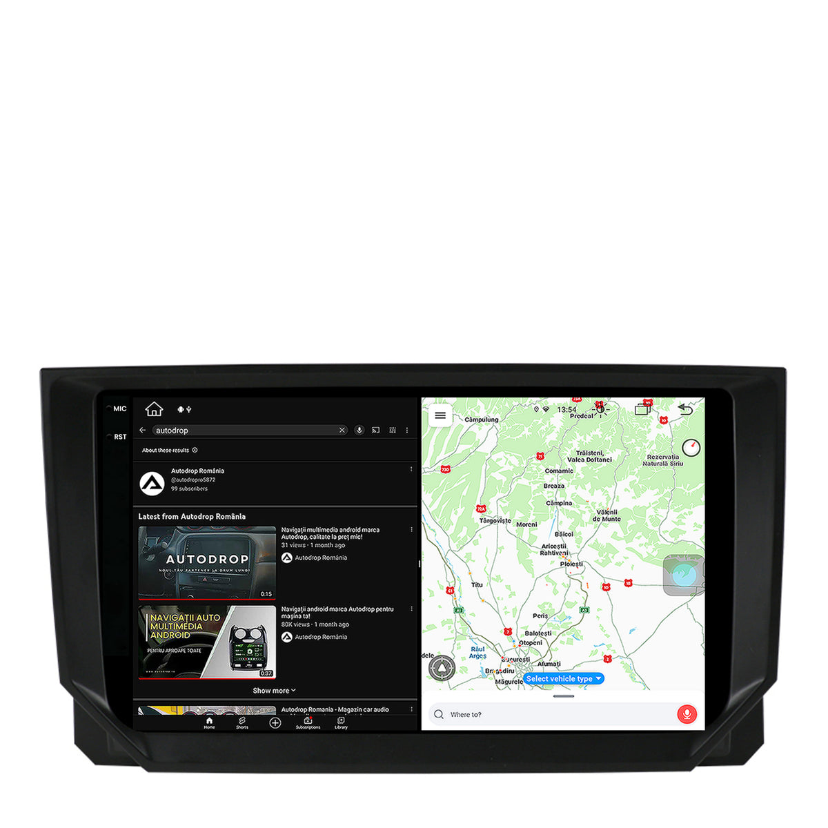 Navigatie Seat Ibiza / Arona (2017-2021), Android, V-Octacore / 4GB RAM + 64GB ROM, 9.5 Inch - AD-BGV9004+AD-BGRKIT045