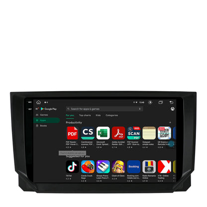 Navigatie Seat Ibiza / Arona (2017-2021), Android, X-Octacore / 8GB RAM + 256GB ROM, 9.5 Inch - AD-BGX9008+AD-BGRKIT045