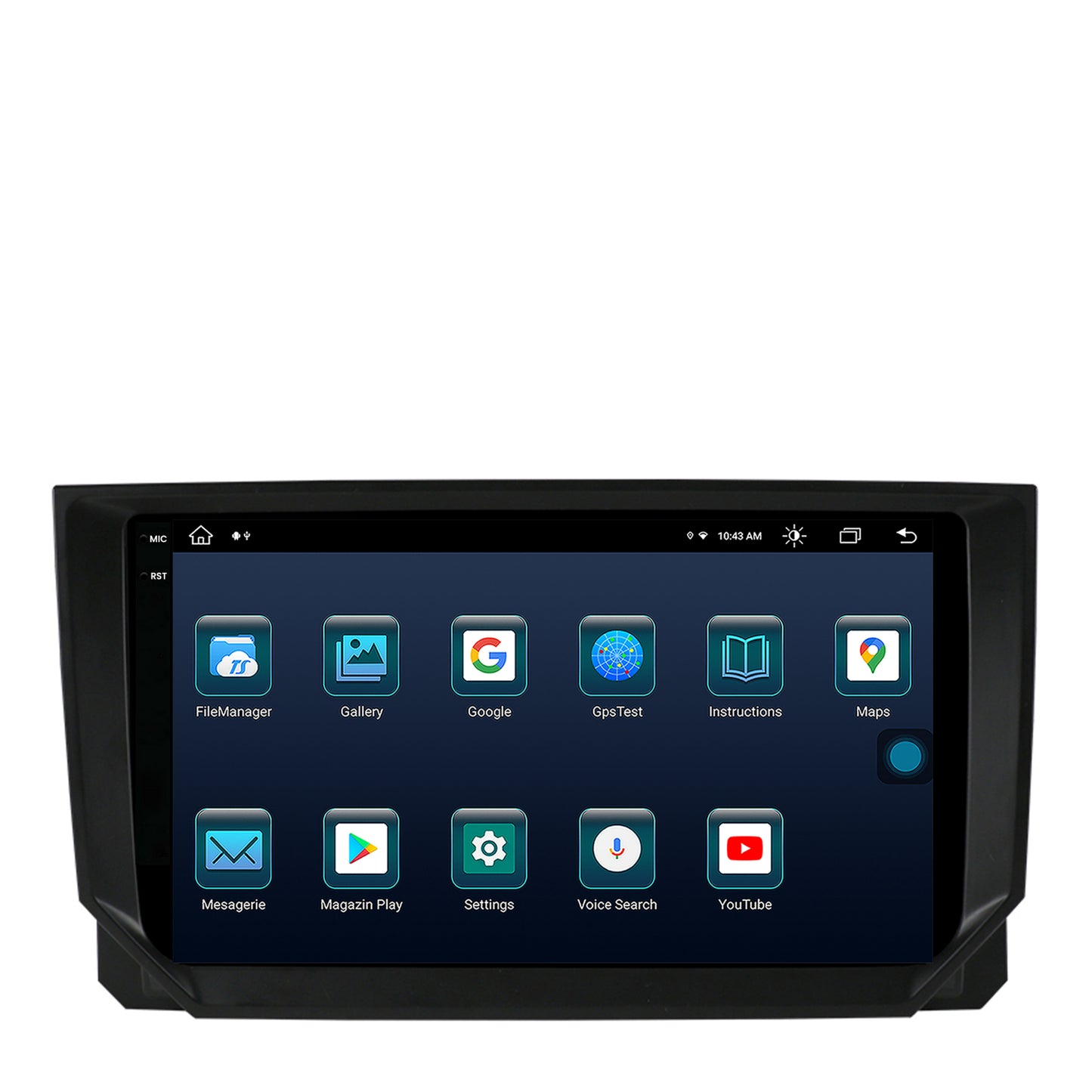 Navigatie Seat Ibiza / Arona (2017-2021), Android, X-Octacore / 8GB RAM + 256GB ROM, 9.5 Inch - AD-BGX9008+AD-BGRKIT045