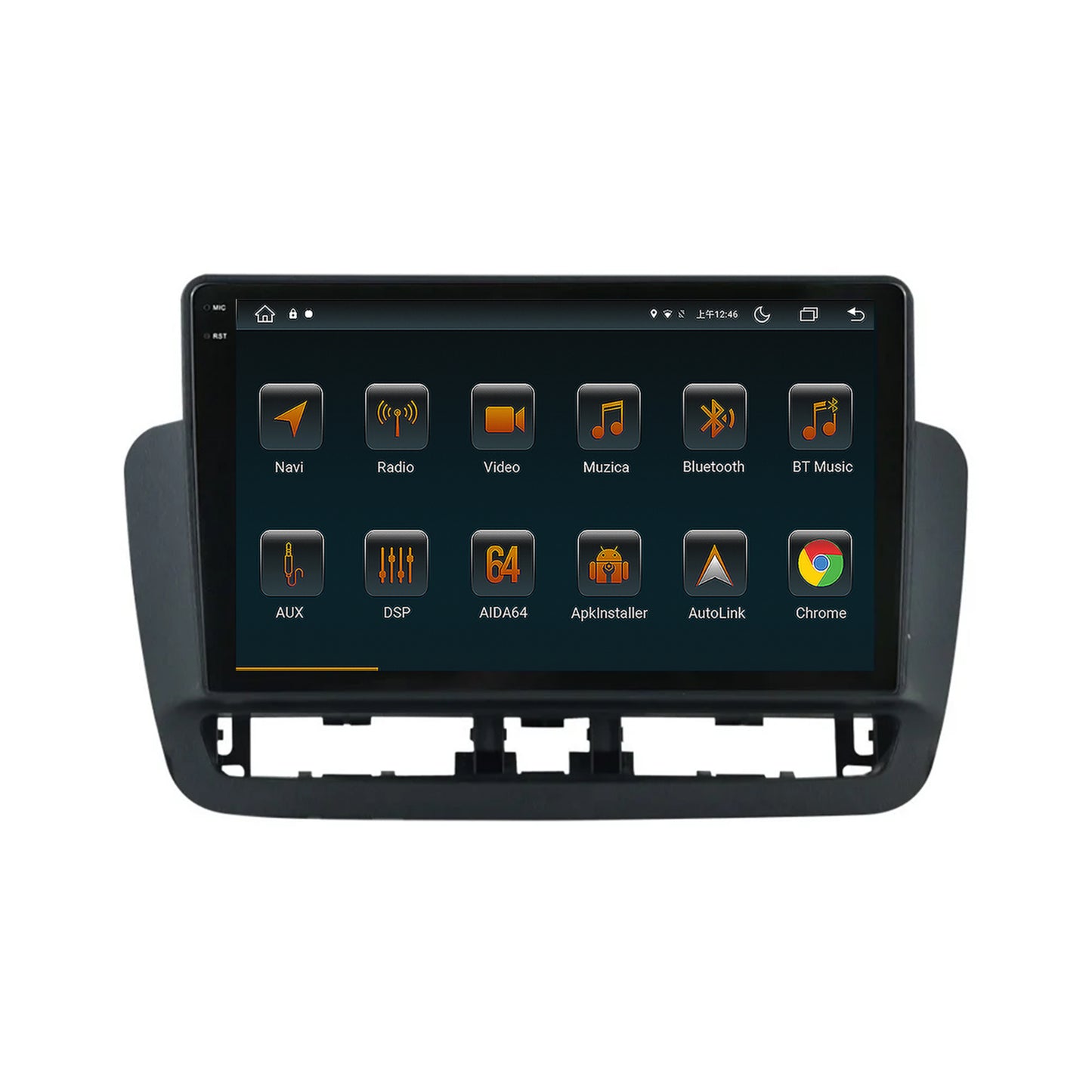 Navigatie Seat Ibiza IV (2014-2017), Android, V-Octacore / 4GB RAM + 64GB ROM, 9.5 Inch - AD-BGV9004+AD-BGRKIT062