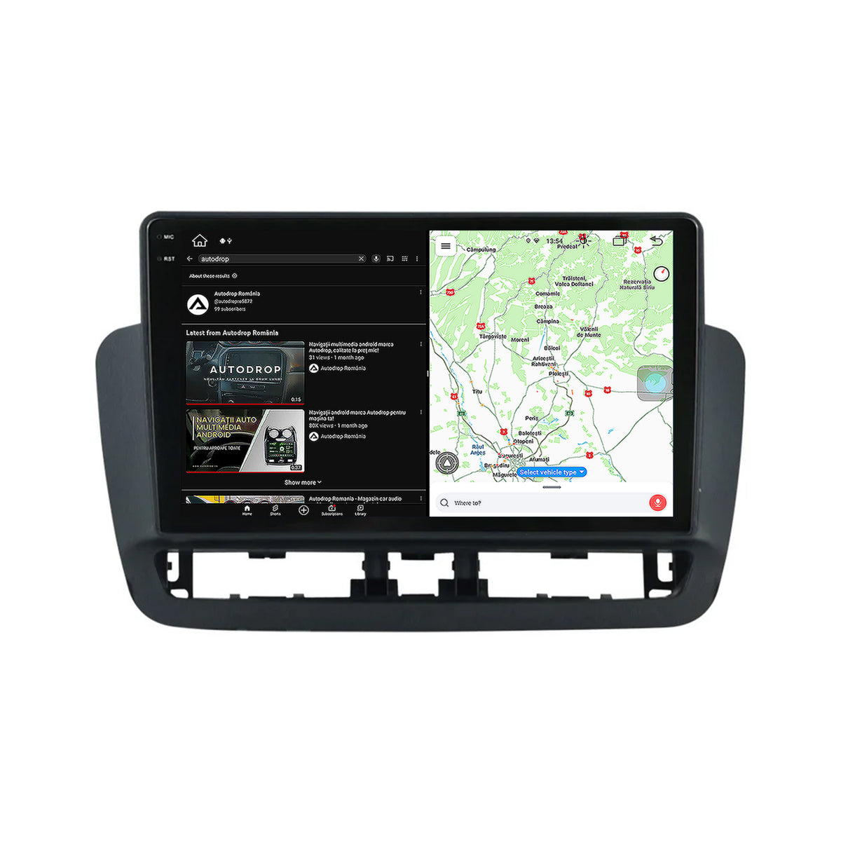 Navigatie Seat Ibiza IV (2014-2017), Android, V-Octacore / 4GB RAM + 64GB ROM, 9.5 Inch - AD-BGV9004+AD-BGRKIT062