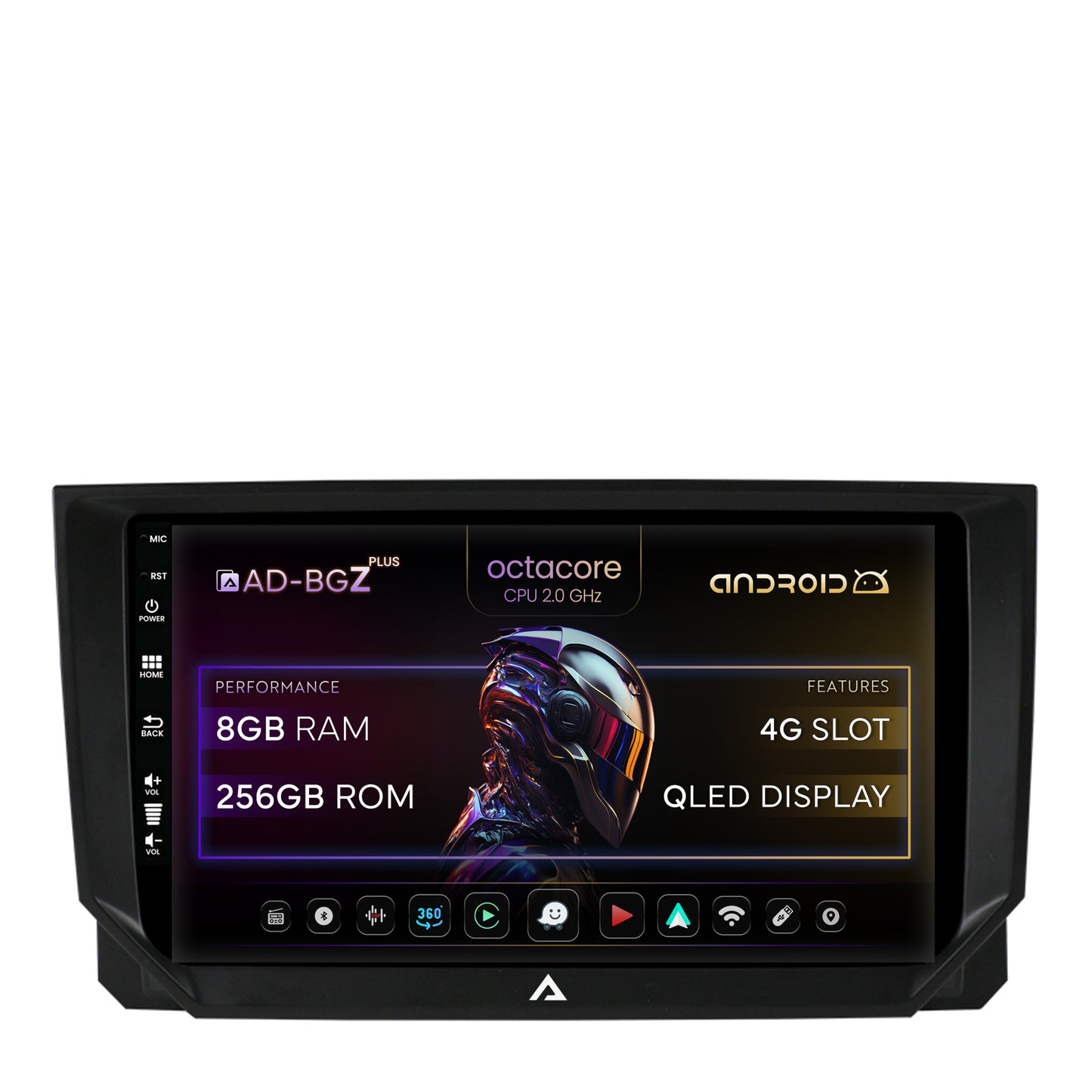 Navigatie Seat Ibiza / Arona (2017-2021), Android, Z-Octacore / 8GB RAM + 256GB ROM, 9 Inch - AD-BGZ9008+AD-BGRKIT045