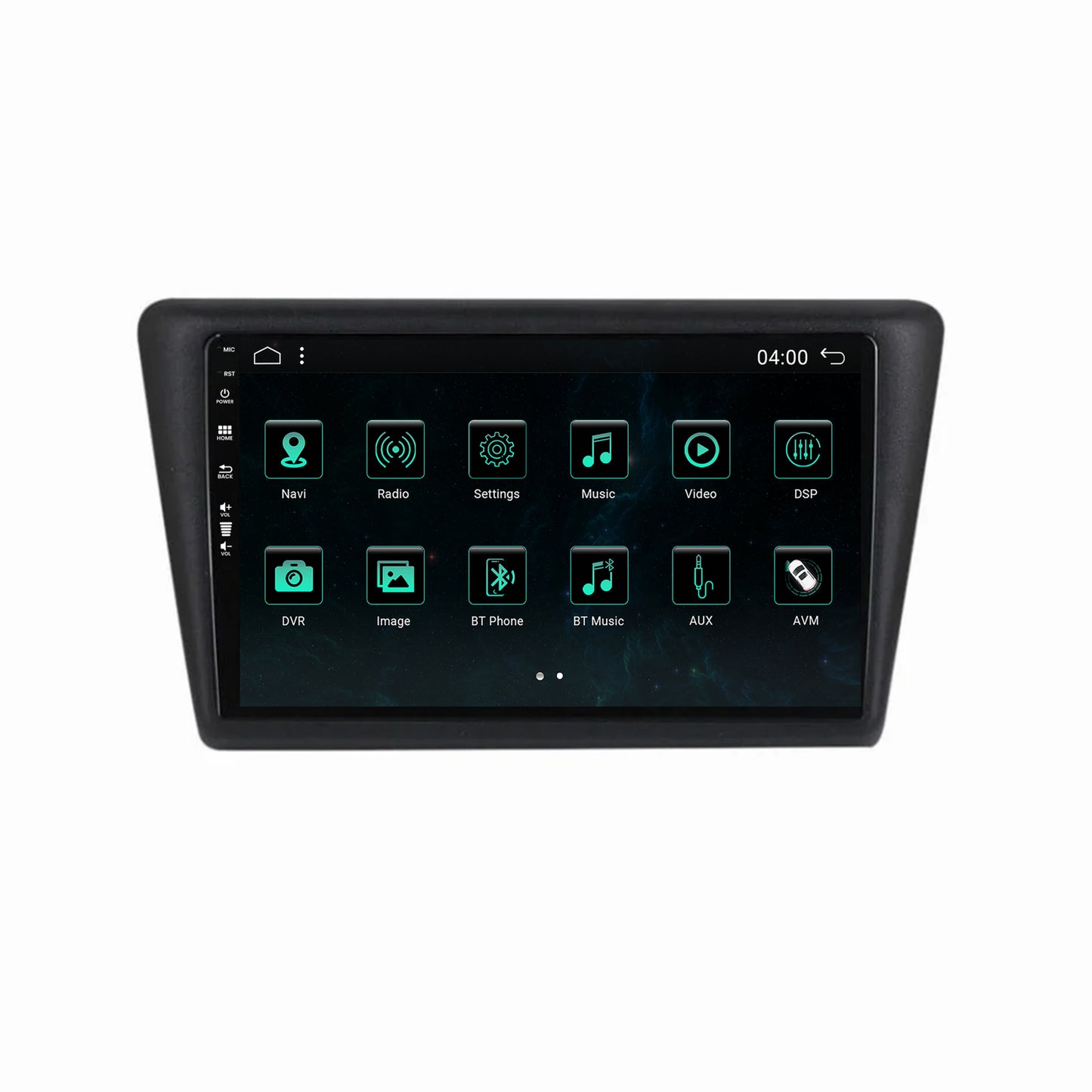 Navigatie Seat Toledo / Skoda Rapid (2012-2019), Android, A-Octacore / 4GB RAM + 64GB ROM, 9 Inch - AD-BGA9004+AD-BGRKIT026V2