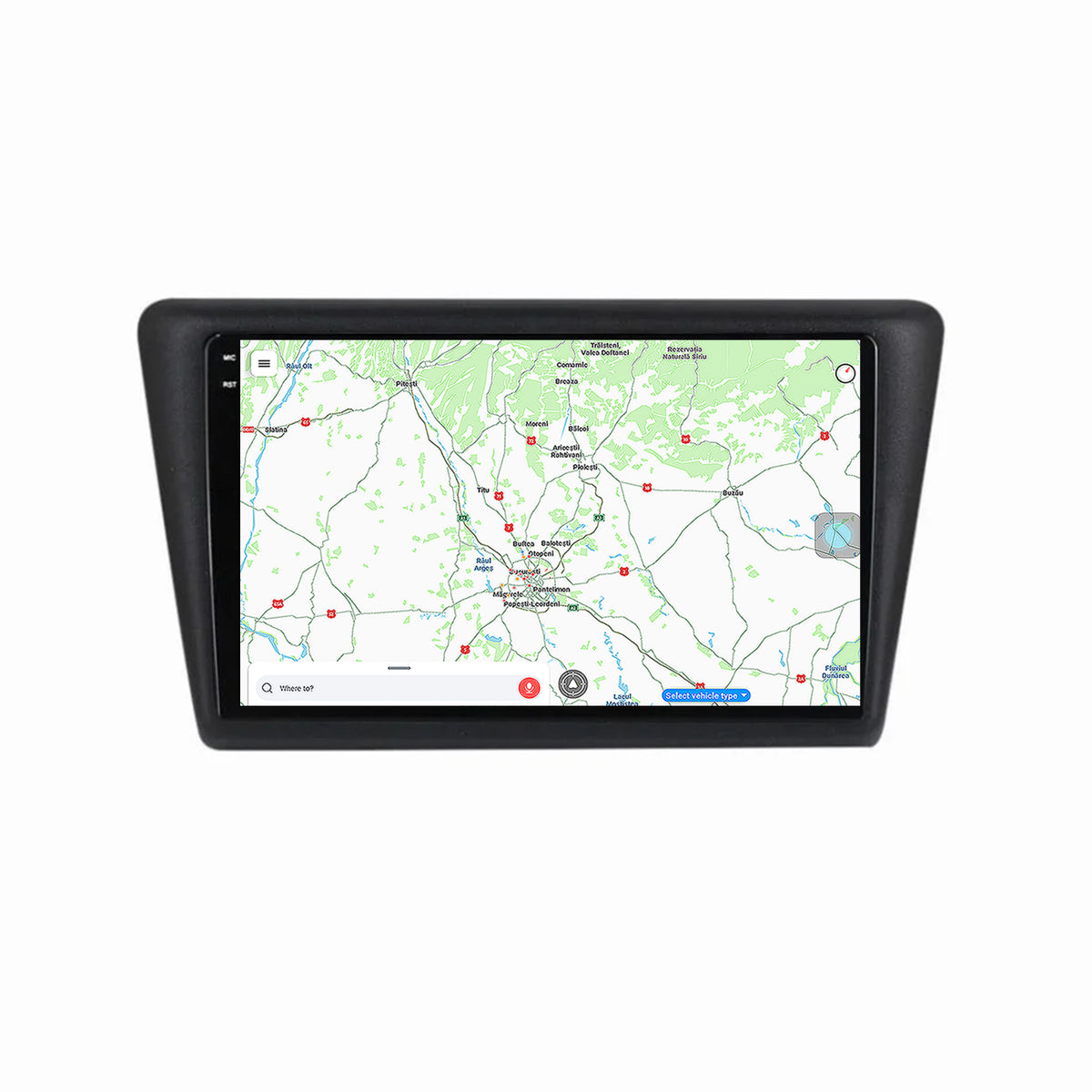 Navigatie Seat Toledo / Skoda Rapid (2012-2019), Android, V-Octacore / 4GB RAM + 64GB ROM, 9.5 Inch - AD-BGV9004+AD-BGRKIT026V2