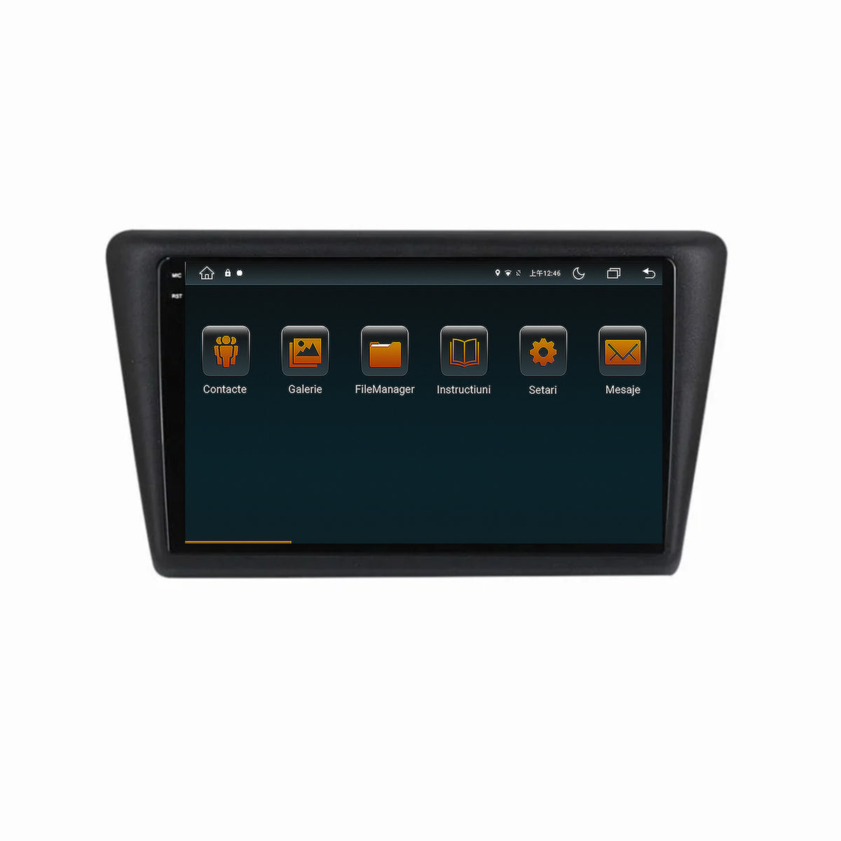 Navigatie Seat Toledo / Skoda Rapid (2012-2019), Android, V-Octacore / 4GB RAM + 64GB ROM, 9.5 Inch - AD-BGV9004+AD-BGRKIT026V2