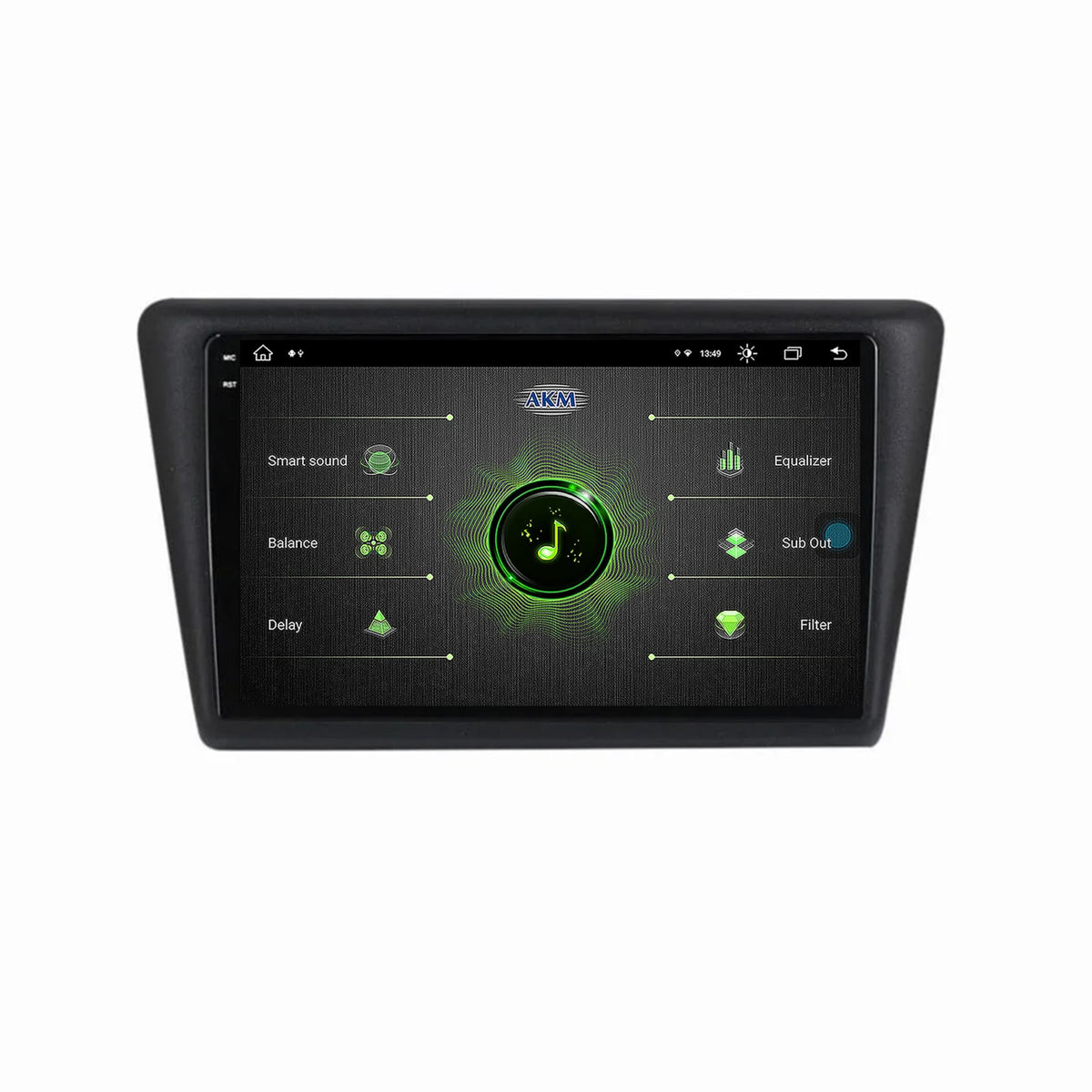 Navigatie Seat Toledo / Skoda Rapid (2012-2019), Android, V-Octacore / 4GB RAM + 64GB ROM, 9.5 Inch - AD-BGV9004+AD-BGRKIT026V2