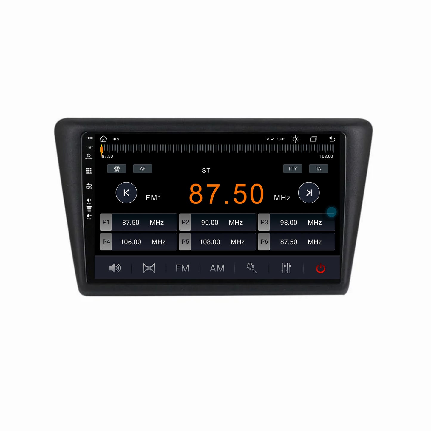 Navigatie Seat Toledo / Skoda Rapid (2012-2019), Android, Z-Octacore / 8GB RAM + 256GB ROM, 9 Inch - AD-BGZ9008+AD-BGRKIT026V2