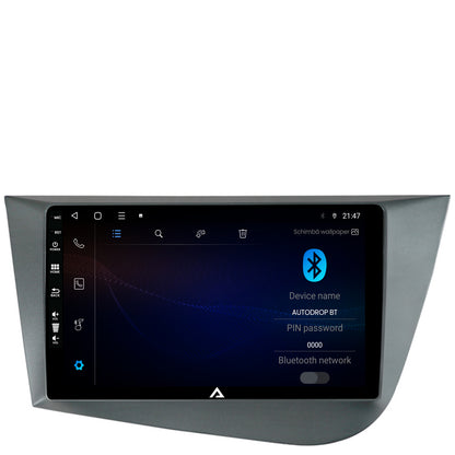 Navigatie Seat Leon (2005-2012), Android, E-Octacore / 2GB RAM + 32GB ROM, 9 Inch - AD-BGE9002+AD-BGRKIT052