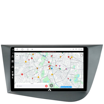 Navigatie Seat Leon (2005-2012), Android, P-Octacore / 2GB RAM + 32GB ROM, 9 Inch - AD-BGP9002+AD-BGRKIT052