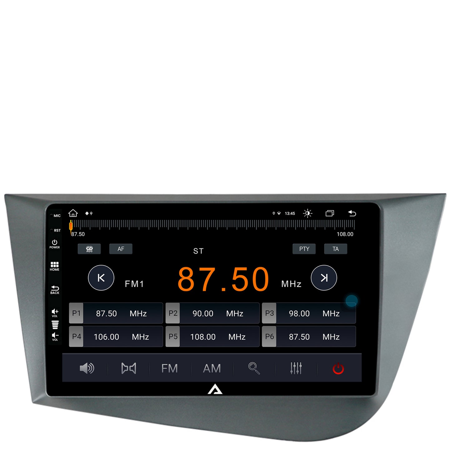 Navigatie Seat Leon (2005-2012), Android, Z-Octacore / 8GB RAM + 256GB ROM, 9 Inch - AD-BGZ9008+AD-BGRKIT052