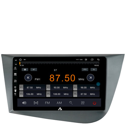 Navigatie Seat Leon (2005-2012), Android, Z-Octacore / 8GB RAM + 256GB ROM, 9 Inch - AD-BGZ9008+AD-BGRKIT052