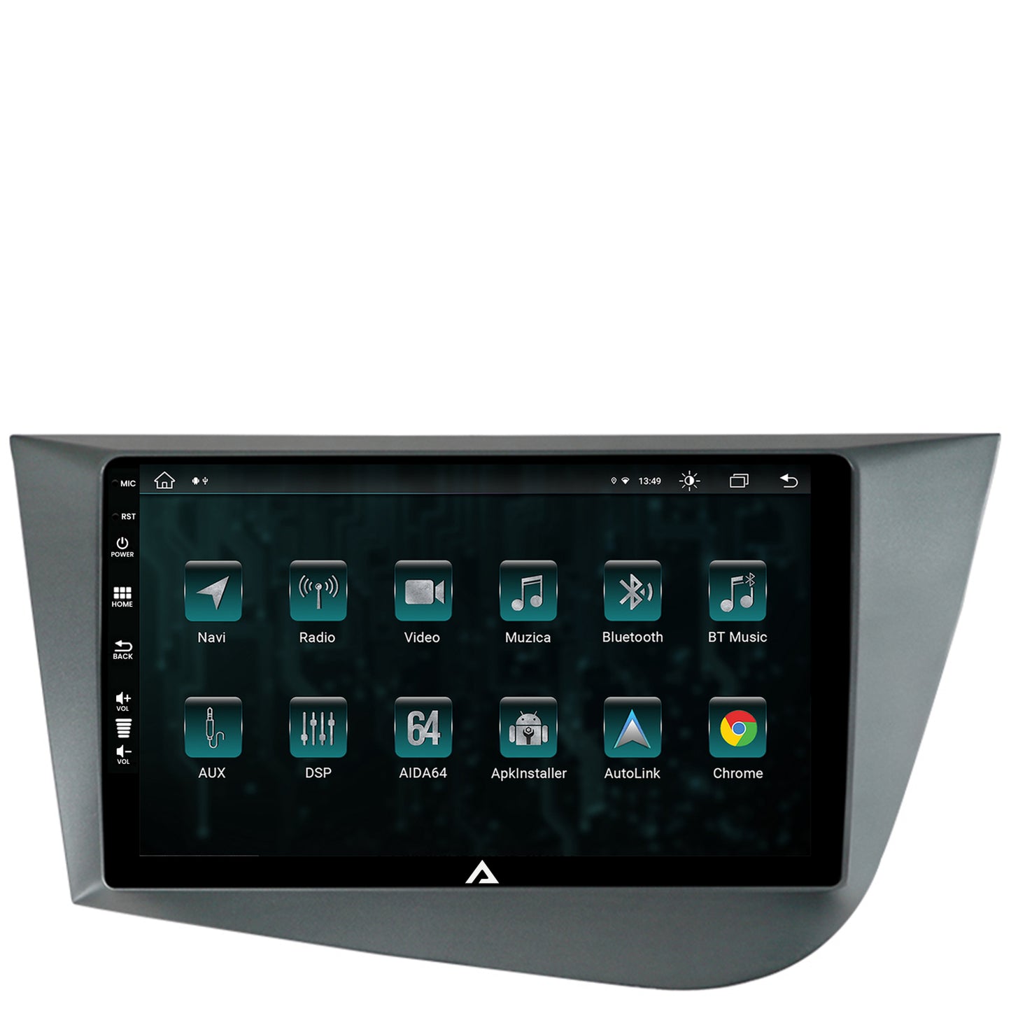 Navigatie Seat Leon (2005-2012), Android, Z-Octacore / 8GB RAM + 256GB ROM, 9 Inch - AD-BGZ9008+AD-BGRKIT052
