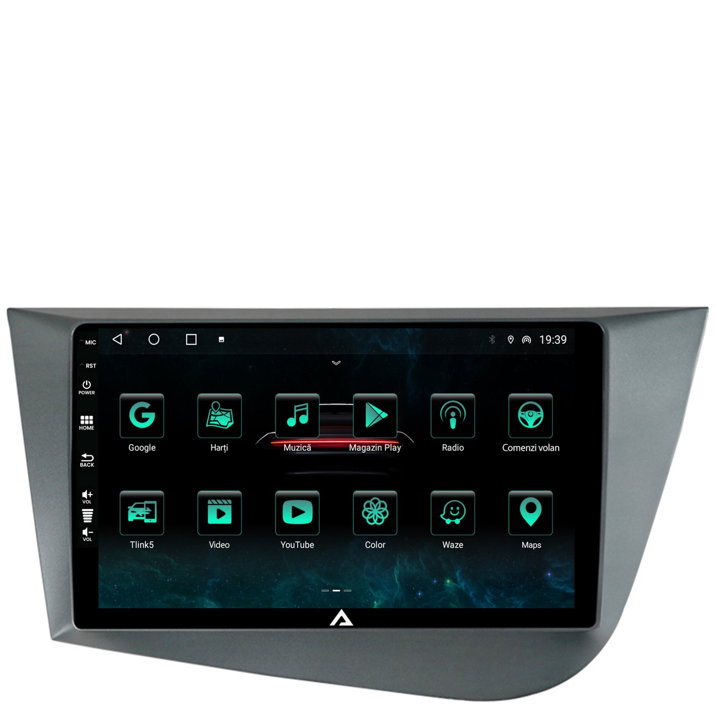 Navigatie Seat Leon (2005-2012), Android, A-Octacore / 4GB RAM + 64GB ROM, 9 Inch - AD-BGA9004+AD-BGRKIT052