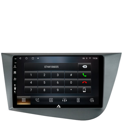 Navigatie Seat Leon (2005-2012), Android, A-Octacore / 4GB RAM + 64GB ROM, 9 Inch - AD-BGA9004+AD-BGRKIT052