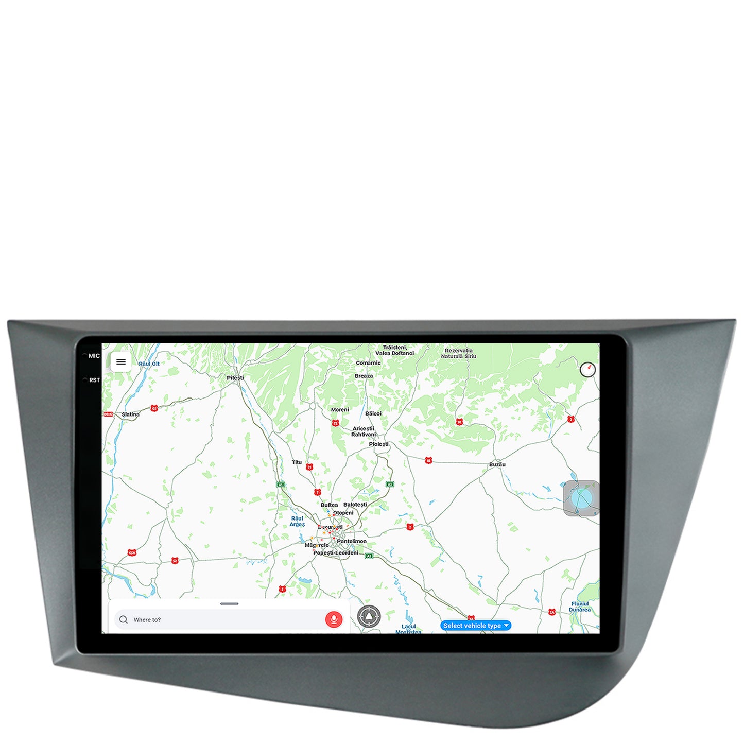 Navigatie Seat Leon (2005-2012), Android, V-Octacore / 4GB RAM + 64GB ROM, 9.5 Inch - AD-BGV9004+AD-BGRKIT052