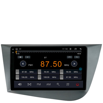 Navigatie Seat Leon (2005-2012), Android, V-Octacore / 4GB RAM + 64GB ROM, 9.5 Inch - AD-BGV9004+AD-BGRKIT052