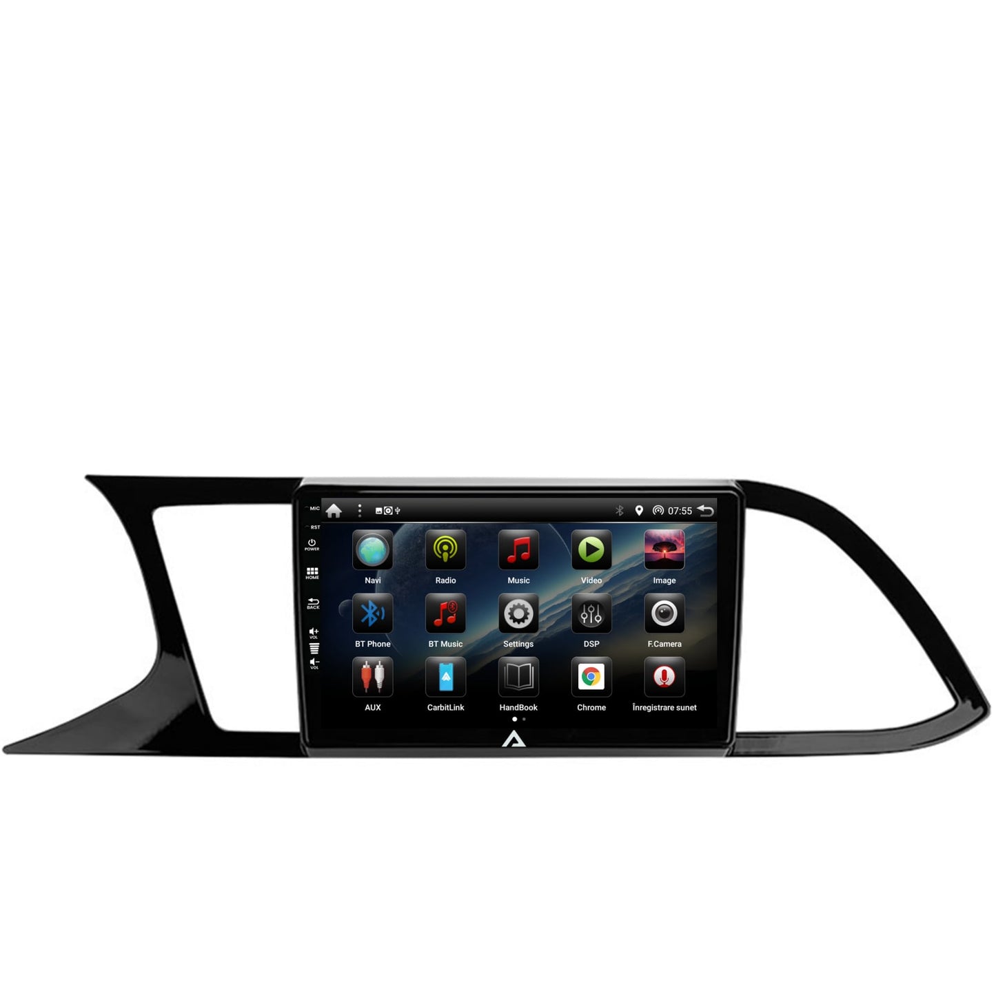 Navigatie Seat Leon 3 (2014-2020), Android, P-Octacore / 2GB RAM + 32GB ROM, 9 Inch - AD-BGP9002+AD-BGRKIT047