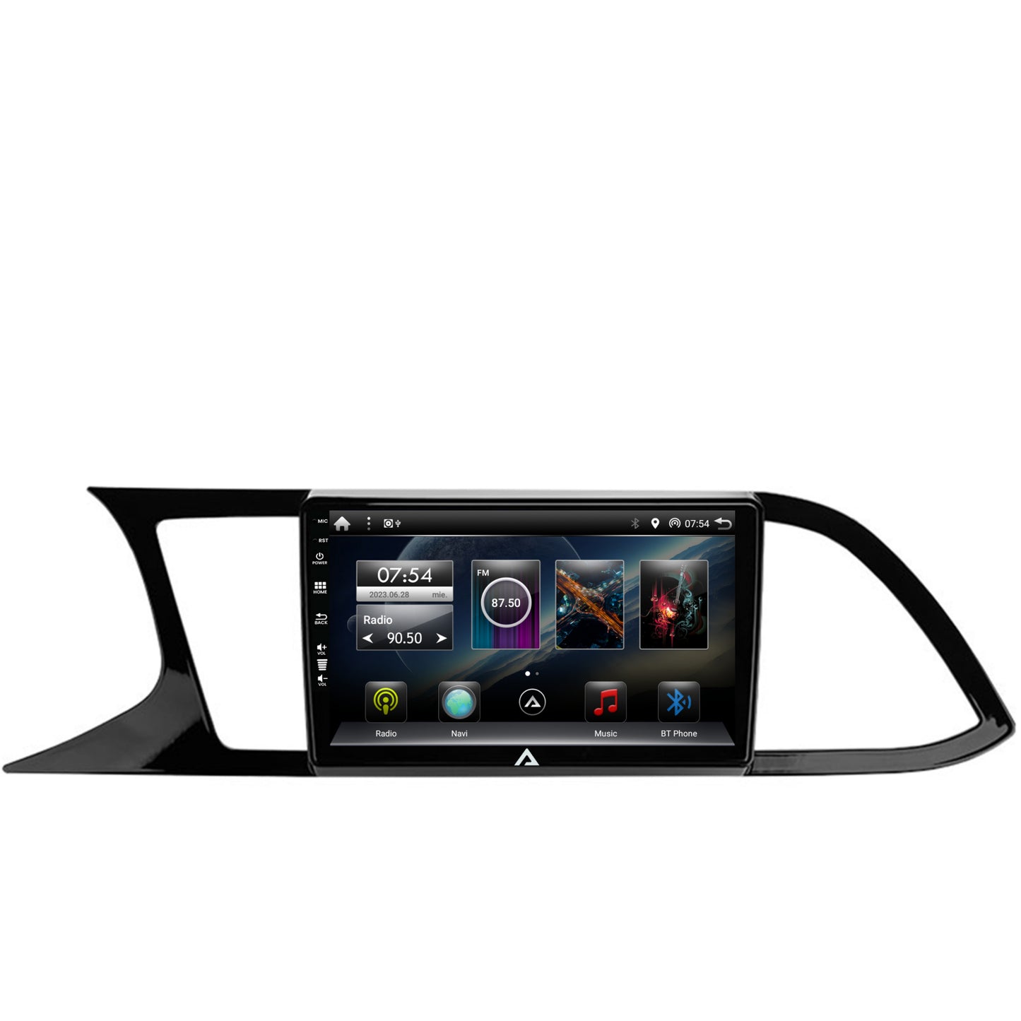 Navigatie Seat Leon 3 (2014-2020), Android, P-Octacore / 2GB RAM + 32GB ROM, 9 Inch - AD-BGP9002+AD-BGRKIT047