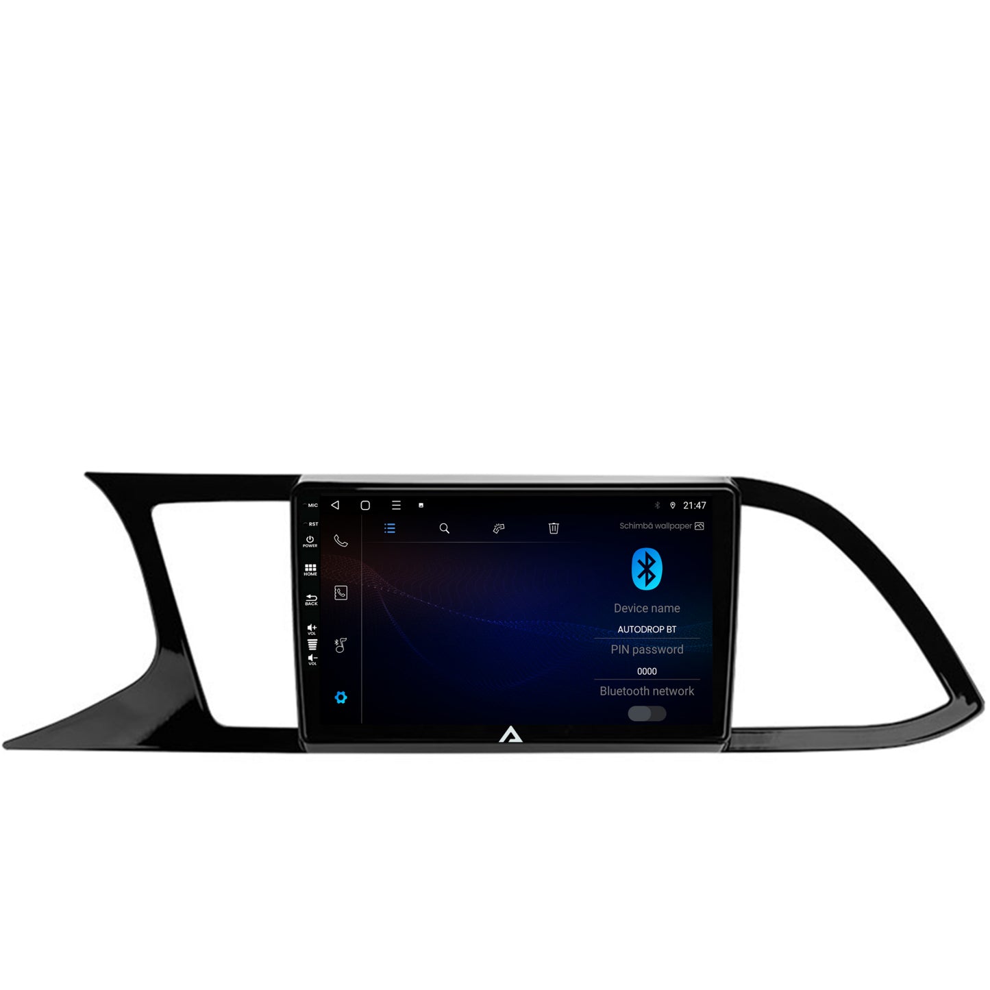 Navigatie Seat Leon 3 (2014-2020), Android, E-Octacore / 2GB RAM + 32GB ROM, 9 Inch - AD-BGE9002+AD-BGRKIT047