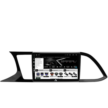 Navigatie Seat Leon 3 (2014-2020), Android, Z-Octacore / 8GB RAM + 256GB ROM, 9 Inch - AD-BGZ9008+AD-BGRKIT047