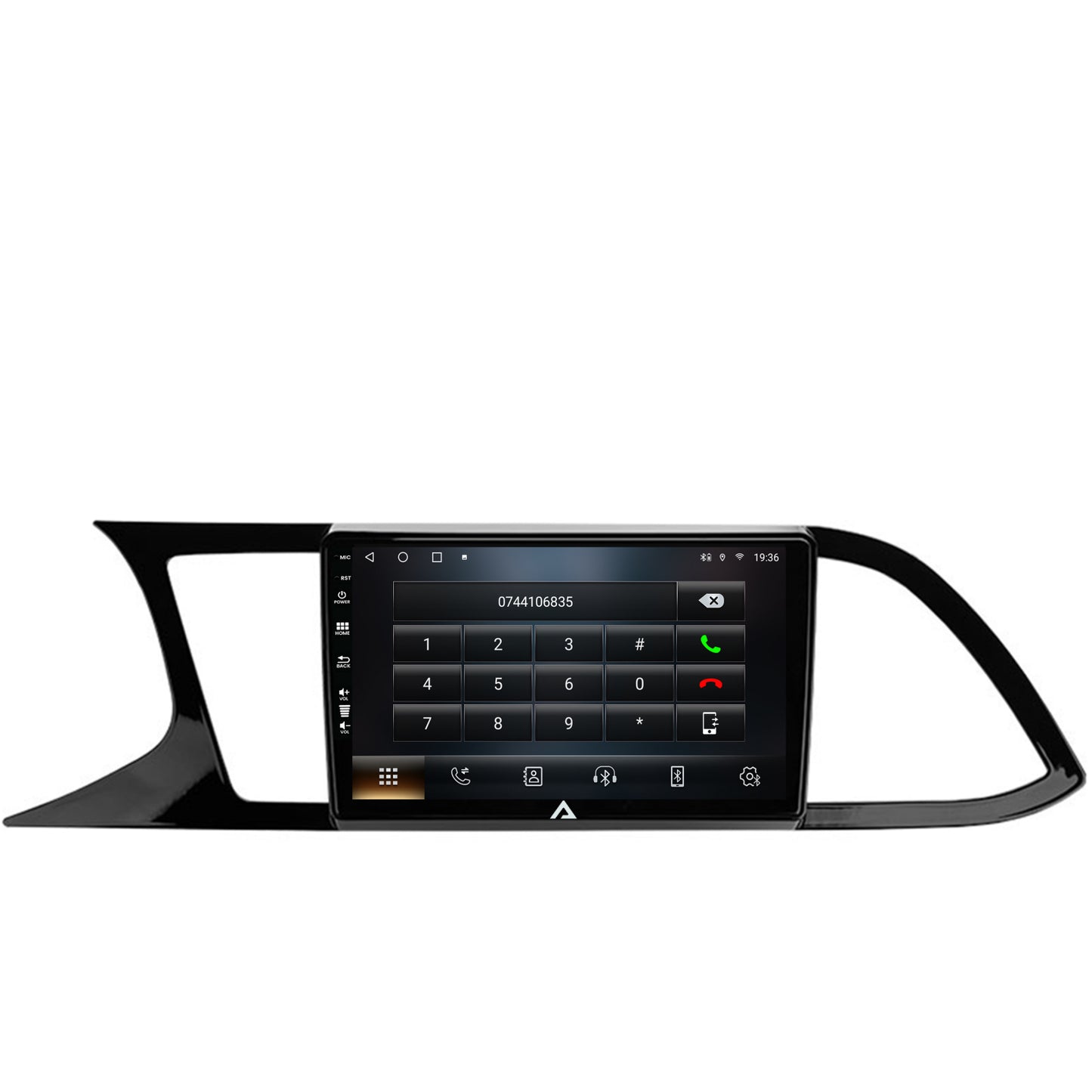 Navigatie Seat Leon 3 (2014-2020), Android, A-Octacore / 4GB RAM + 64GB ROM, 9 Inch - AD-BGA9004+AD-BGRKIT047
