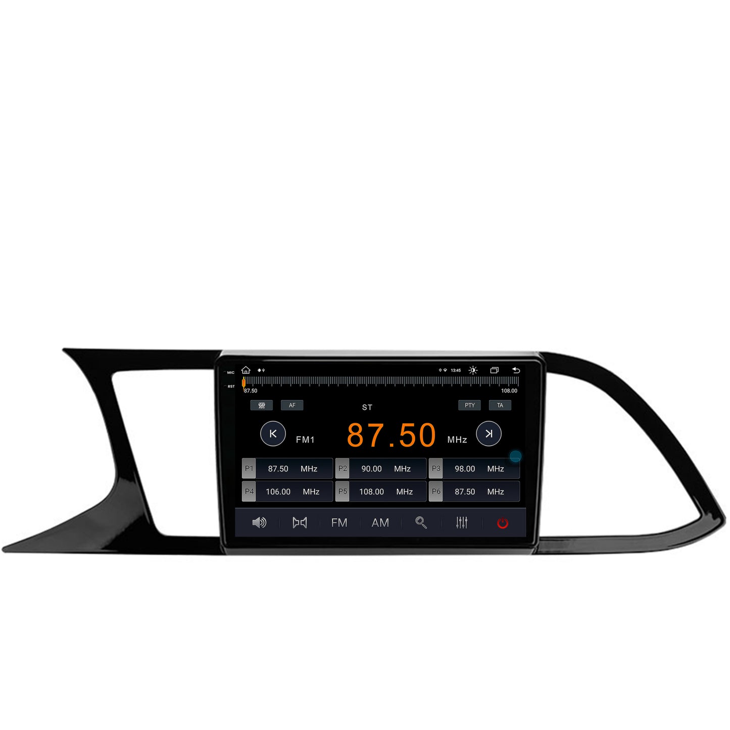 Navigatie Seat Leon 3 (2014-2020), Android, V-Octacore / 4GB RAM + 64GB ROM, 9.5 Inch - AD-BGV9004+AD-BGRKIT047