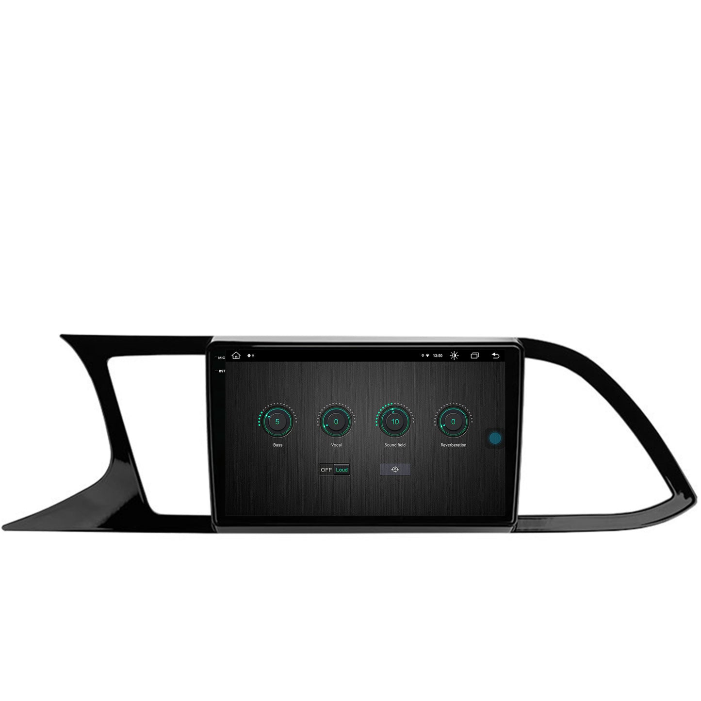 Navigatie Seat Leon 3 (2014-2020), Android, V-Octacore / 4GB RAM + 64GB ROM, 9.5 Inch - AD-BGV9004+AD-BGRKIT047