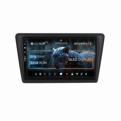Navigatie Seat Toledo / Skoda Rapid (2012-2019), Android, P-Octacore / 2GB RAM + 32GB ROM, 9 Inch - AD-BGP9002+AD-BGRKIT026V2