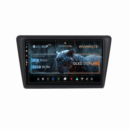 Navigatie Seat Toledo / Skoda Rapid (2012-2019), Android, P-Octacore / 2GB RAM + 32GB ROM, 9 Inch - AD-BGP9002+AD-BGRKIT026V2
