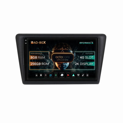 Navigatie Seat Toledo / Skoda Rapid (2012-2019), Android, X-Octacore / 8GB RAM + 256GB ROM, 9.5 Inch - AD-BGX9008+AD-BGRKIT026V2