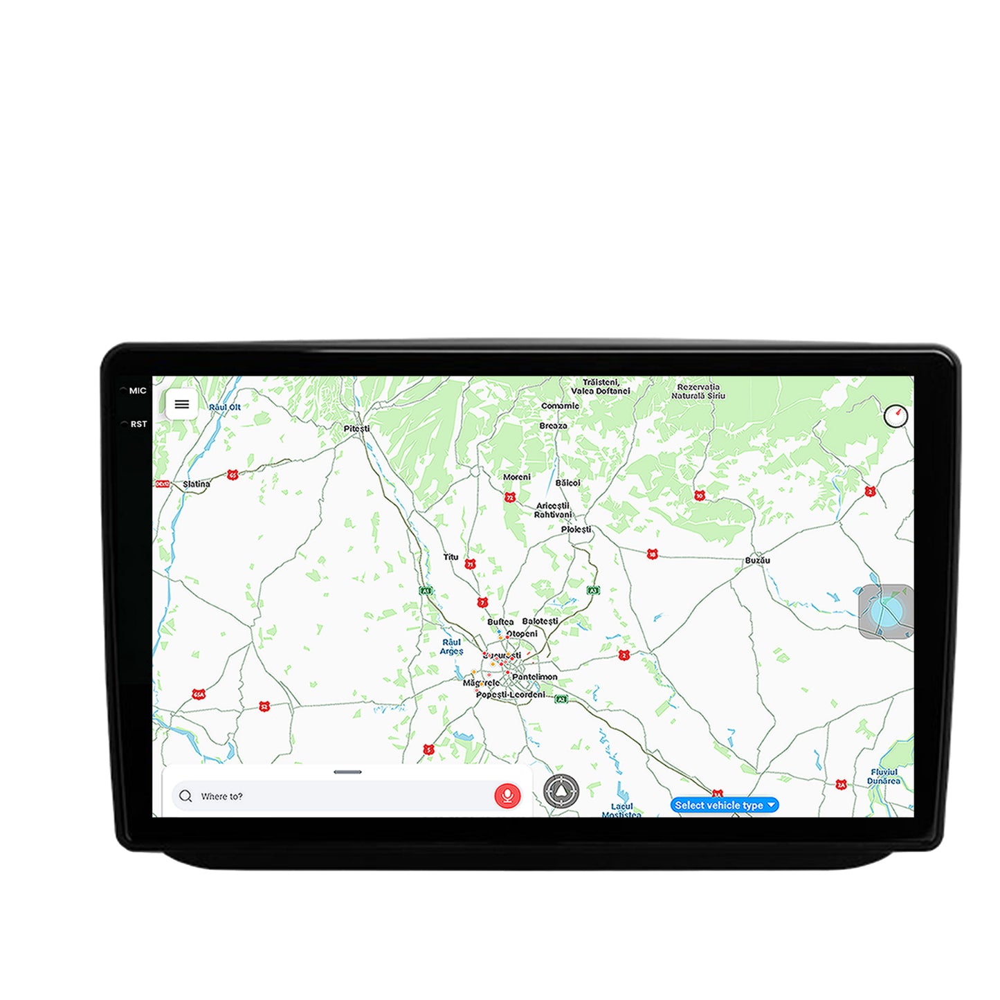 Navigatie Skoda Fabia (2007-2014), Android, V-Octacore / 4GB RAM + 64GB ROM, 10.36 Inch - AD-BGV10004+AD-BGRKIT046