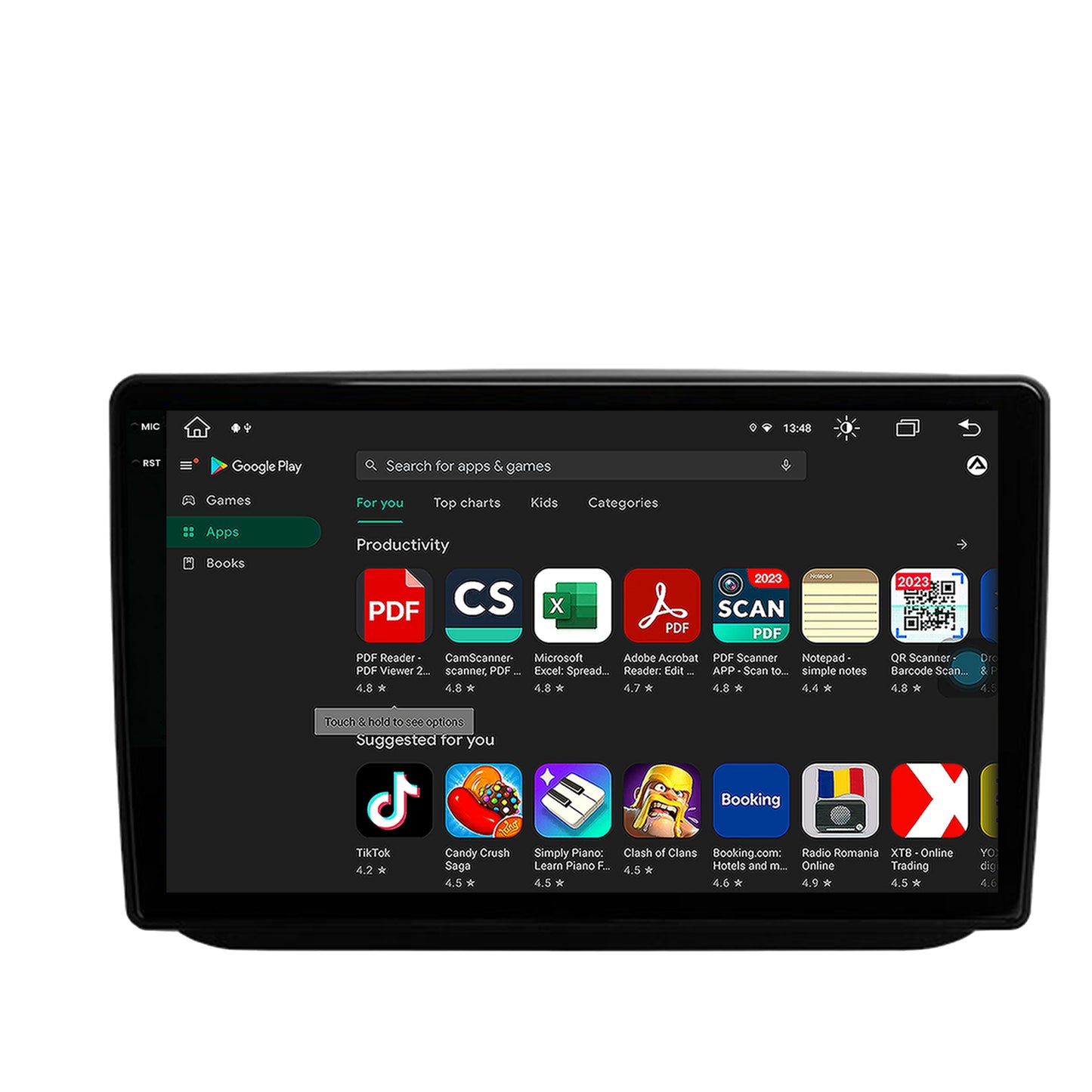 Navigatie Skoda Fabia (2007-2014), Android, X-Octacore / 8GB RAM + 256GB ROM, 10.36 Inch - AD-BGX10008+AD-BGRKIT046