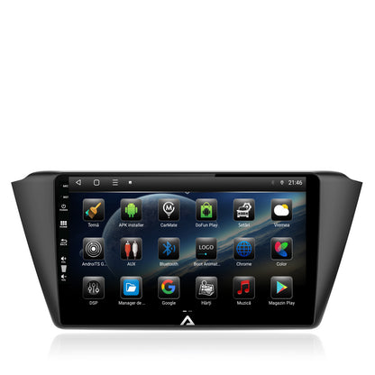 Navigatie Skoda Fabia (2015+), Android, P-Octacore / 2GB RAM + 32GB ROM, 9 Inch - AD-BGP9002+AD-BGRKIT039
