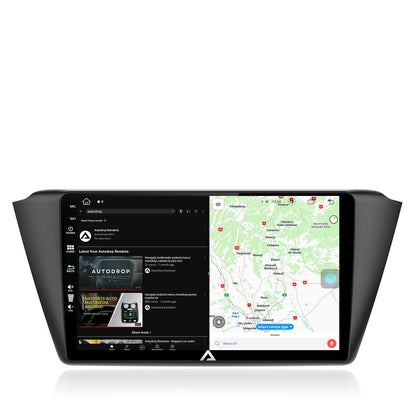 Navigatie Skoda Fabia (2015+), Android, Z-Octacore / 8GB RAM + 256GB ROM, 9 Inch - AD-BGZ10008+AD-BGRKIT039
