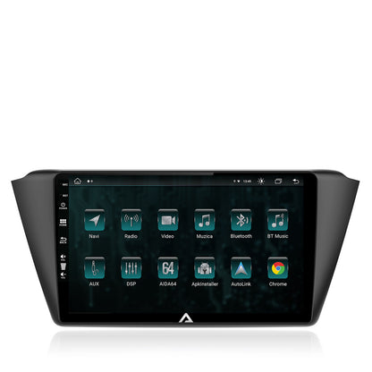 Navigatie Skoda Fabia (2015+), Android, Z-Octacore / 8GB RAM + 256GB ROM, 9 Inch - AD-BGZ10008+AD-BGRKIT039