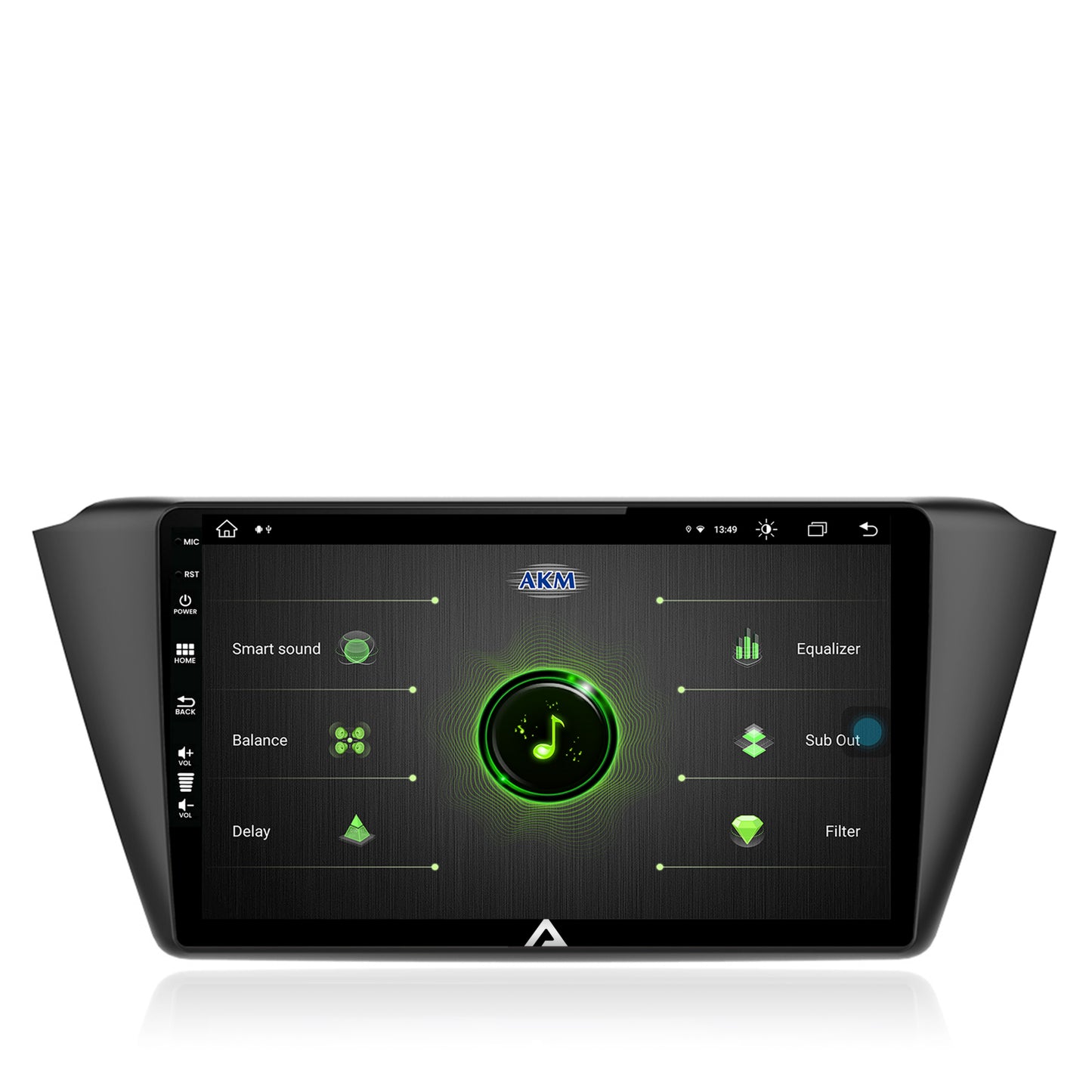 Navigatie Skoda Fabia (2015+), Android, Z-Octacore / 8GB RAM + 256GB ROM, 9 Inch - AD-BGZ10008+AD-BGRKIT039