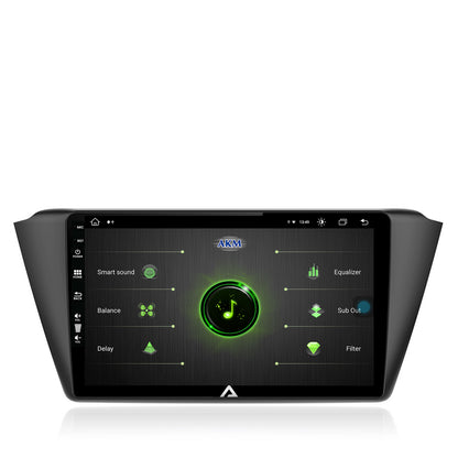 Navigatie Skoda Fabia (2015+), Android, Z-Octacore / 8GB RAM + 256GB ROM, 9 Inch - AD-BGZ10008+AD-BGRKIT039