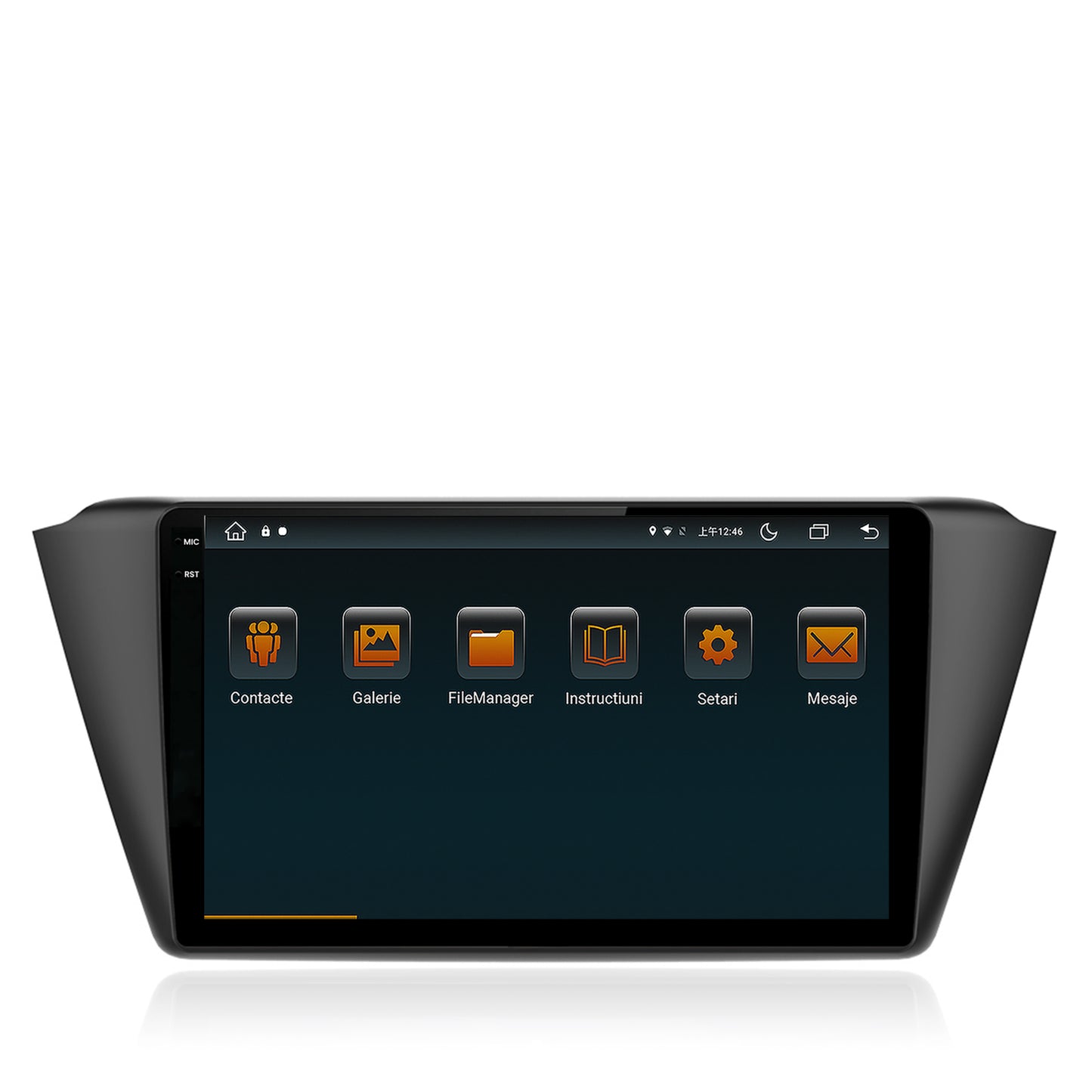 Navigatie Skoda Fabia (2015+), Android, V-Octacore / 4GB RAM + 64GB ROM, 9.5 Inch - AD-BGV9004+AD-BGRKIT039