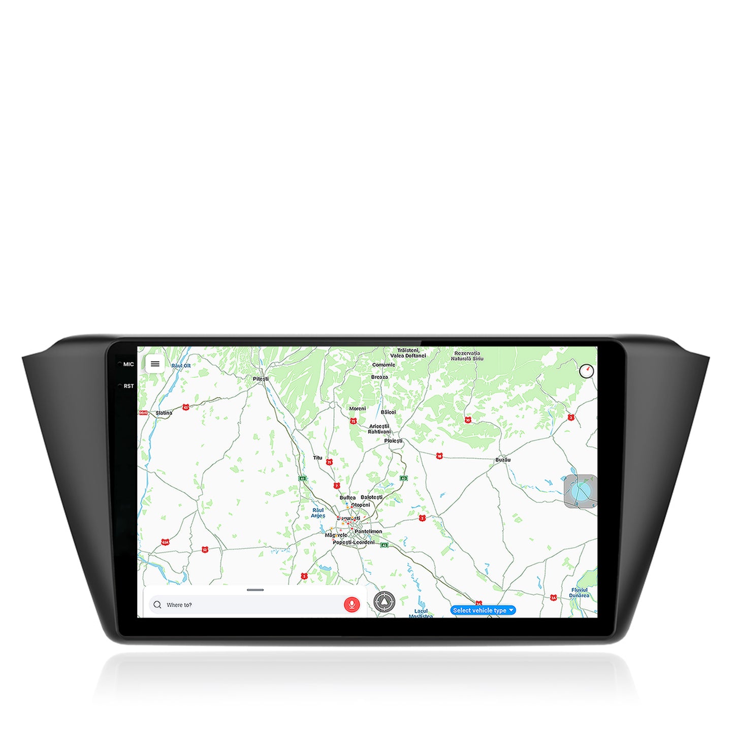 Navigatie Skoda Fabia (2015+), Android, X-Octacore / 8GB RAM + 256GB ROM, 9.5 Inch - AD-BGX9008+AD-BGRKIT039