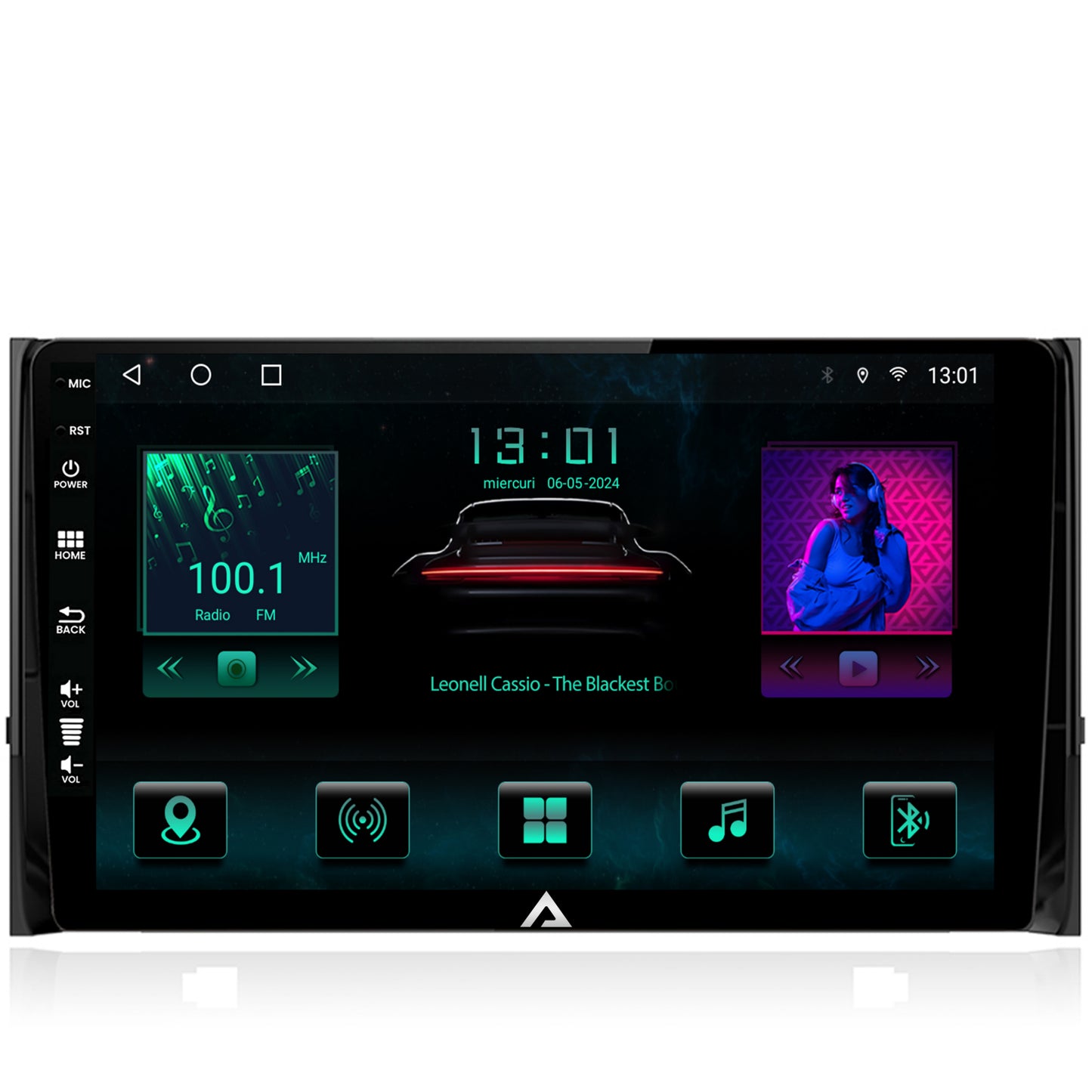 Navigatie Skoda Kodiaq, Android, A-Octacore / 4GB RAM + 64GB ROM, 10.1 Inch - AD-BGA10004+AD-BGRKIT028