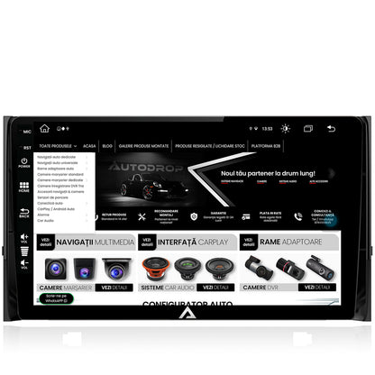 Navigatie Skoda Kodiaq, Android, Z-Octacore / 8GB RAM + 256GB ROM, 10.1 Inch - AD-BGZ10008+AD-BGRKIT028