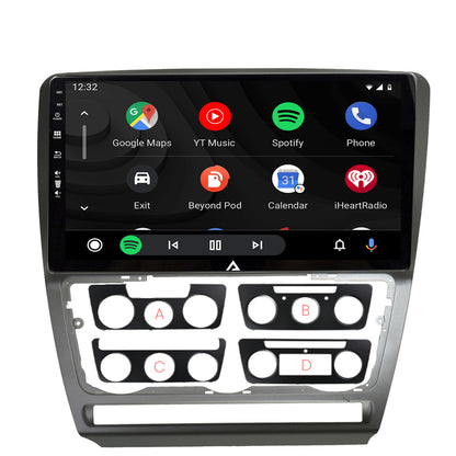 Navigatie Skoda Octavia 2, Android, E-Octacore / 2GB RAM + 32GB ROM, 10.1 Inch - AD-BGE10002+AD-BGRKIT048
